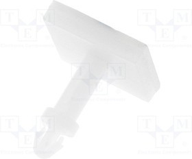 FIX-CSS-12.7, Дистанц PCB, полиамид, Дл: 12,7мм, самоклеящаяся, UL94V-2