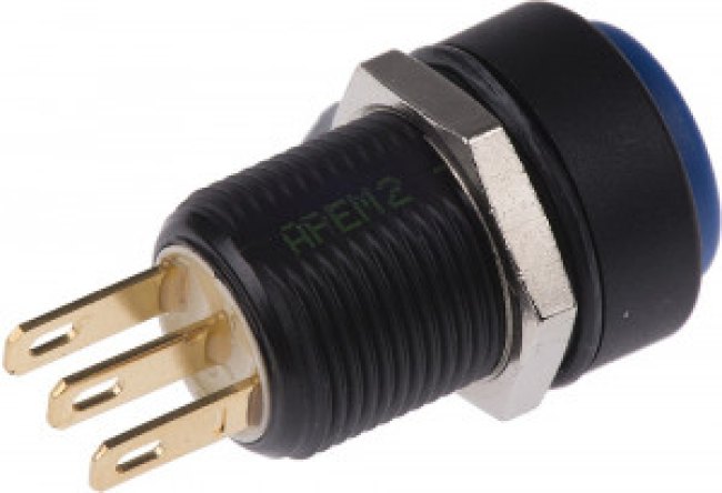 IMP7Z4B2234UL, Push Button Switch, Momentary, Panel Mount, 13.6mm Cutout, SPDT, 28V dc, IP67 IMP7Z4B2234UL, Push Button Switch, Momentary, Panel Mount, 13.6mm Cutout, SPDT, 28V dc, IP67