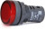 Engard Лампа сигнальная компактная ф22 LED 230В красная IP44 LS-3-22D/R220