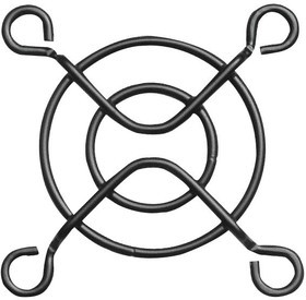 MC34242, Защитная решетка вентилятора, Осевыми вентиляторами, 28.9 мм, 32 мм, Сталь