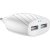 Блок питания (сетевой адаптер) HOCO C78A 2xUSB, 2.4A с кабелем micro USB (белый)