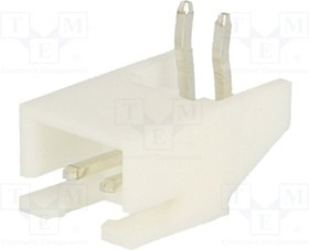 NX2500-02SMR, Провод-плата, гнездо, "папа", A2501, 2,5мм, PIN: 2, THT, 250В, 3А