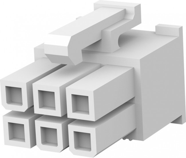 1586019-6, Headers &amp; Wire Housings HSG REC 2X03C F/P V0