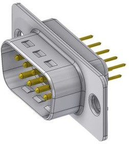 DTS09PY/2, D-Sub Plug DE-9