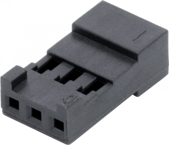 661003113322, 48532480 Male Connector Housing, 2.54mm Pitch, 3 Way, 1 Row