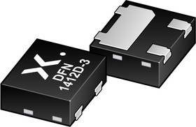 PDTA114YQC-QZ, PDTA114YQC-QZ 3 PNP Digital Transistor, -100 mA, -50 V DFN1412D-3
