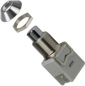 1213MA, Pushbutton Switches SPST-NO OFF-MOM 8A 125VAC