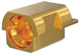 SMPM-PF-P-HG-ST-EM-1, RF Connectors / Coaxial Connectors SMPM Plug Edge Mount Full Detent