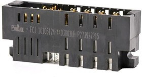 10106139-8005002LF, Power to the Board PwrBlade+ , Power Connectors, 4HP+20S+4HP PF, Vertical, Receptacle.