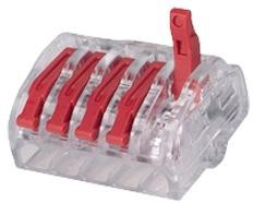 HCRN-5, Съемная клеммная колодка, 5 вывод(-ов), 28AWG до 14AWG, 4 мм², Вставной Замок, 32 А