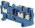 Through terminal block, push-in connection, 0.14-4.0 mm², 3 pole, 24 A, 8 kV, blue, 3209552 Through terminal block, push-in connection, 0.14-4.0 mm², 3 pole, 24 A, 8 kV, blue, 3209552