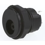 4840.2230, Разъем Питания DC, Гнездо, 2 А, Монтаж в Панель, Пайка