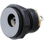 4840.2230, Разъем Питания DC, Гнездо, 2 А, Монтаж в Панель, Пайка