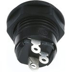 4840.2230, Разъем Питания DC, Гнездо, 2 А, Монтаж в Панель, Пайка