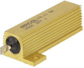 HS50 2R7 J, Wirewound Resistors - Chassis Mount 50W 2.7 Ohms 5%