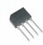 KBP206G-DIC, Диодный мост: однофазный, Urmax: 600В, If: 2А, Ifsm: 65А, плоские