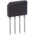 KBP206G-DIC, Диодный мост: однофазный, Urmax: 600В, If: 2А, Ifsm: 65А, плоские