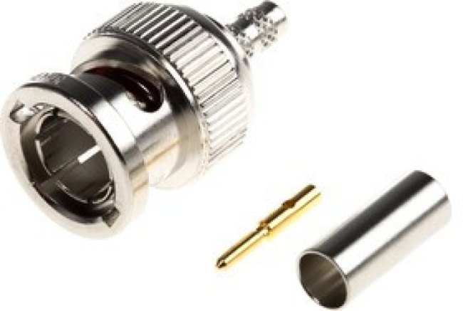 B1121A9-003-NT3G-75, Amphenol 75 Straight Cable Mount, BNC Connector, Plug, BT 3002 B1121A9-003-NT3G-75, Amphenol 75 Straight Cable Mount, BNC Connector, Plug, BT 3002