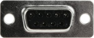 119998-2835, ZD* 9 Way Panel Mount D-sub Connector Socket, 2.84mm Pitch 119998-2835, ZD* 9 Way Panel Mount D-sub Connector Socket, 2.84mm Pitch