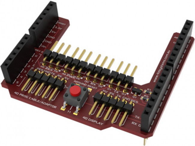 SK-70DT-AR, gen4 7in Arduino Compatible Display with Resistive Touch Screen