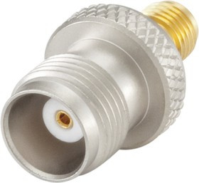 56K132-K00L5, Straight 50 RF Adapter TNC Socket to SMA Socket 10GHz