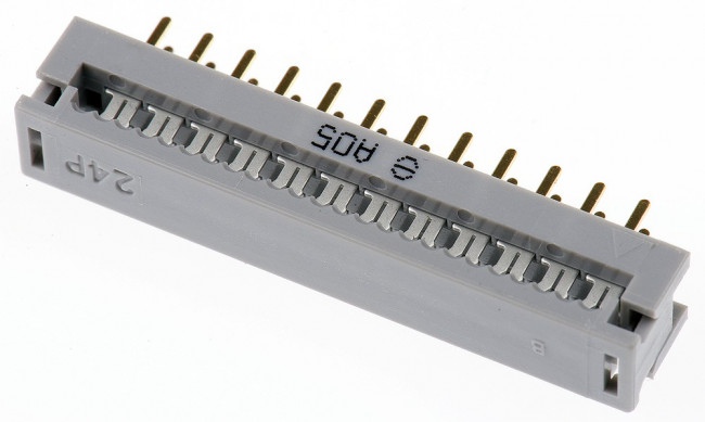 09181249622, Harting 24-Way IDC Connector Plug for Cable Mount, 2-Row