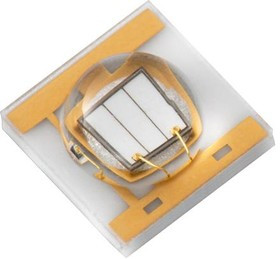 15335337AA350, UV Emitter, UV-A, 365 nm, AlInGaN, Top View SMD, 3.4mm x 3.4mm, 1 W