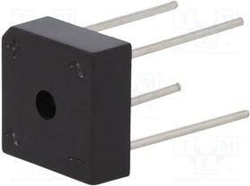 PB1004-DIO, Диодный мост: однофазный, Urmax: 400В, If: 10А, Ifsm: 135А, THT