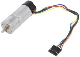 4844, Двигатель: DC, с энкодером, с редуктором, HP, 12ВDC, 5,6А, 34,014: 1