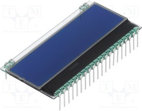 EA DOGM081B-A, Dot Matrix LCD Display 11.97 mm 1 x 8