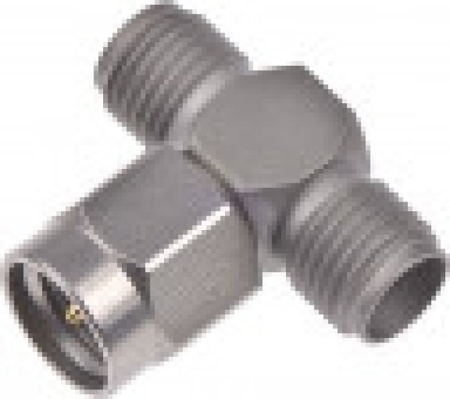 R125780001, RF Adapters - Tee SMA / TEE FEMALE- FEMALE - MALE ADAPTER