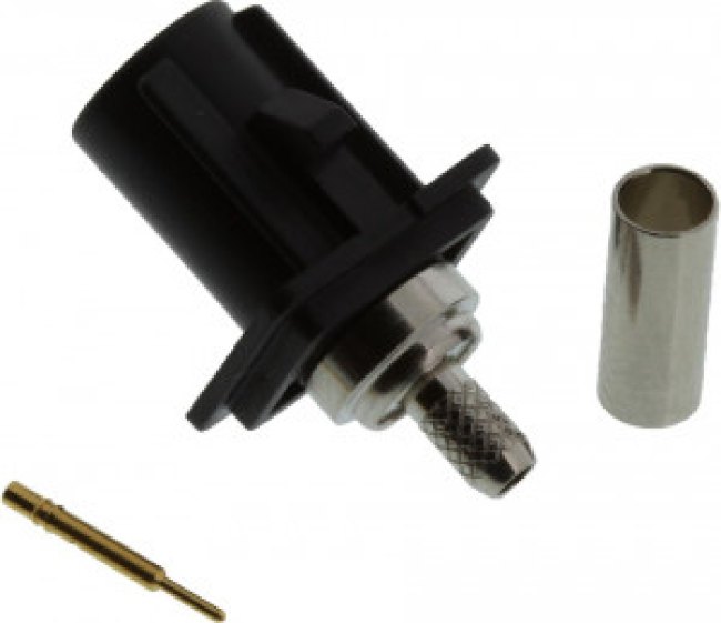 FA1-NASP-C01-1, RF Connectors / Coaxial Connectors RG174 188 316 MALE ST FAKRA SMB