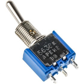 5636AK, Toggle Switches SPDT 6A 125V 10.5mm On-On