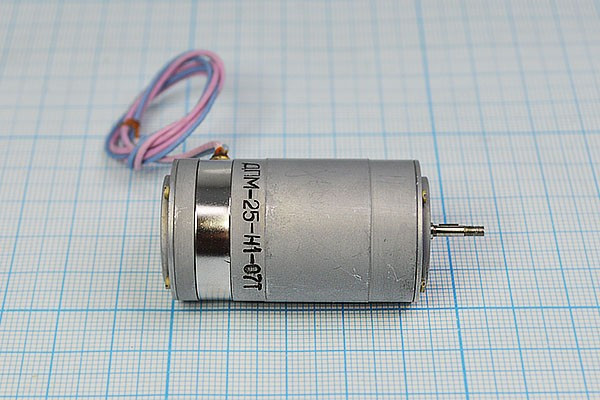 Двигатель постоянного тока 27В, 7000 об/мин; №двиг44 двиг 27В\1,44Вт\\ 7000\\ДП-1-26А