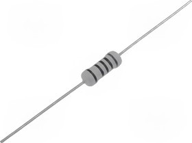 MF02SFF1500A10, Резистор металопленочный, THT, 150Ом, 2Вт, ±1%, 5x12мм, 50ppm/°C