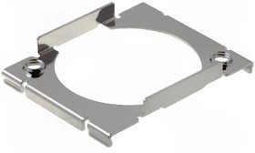 MFD, Phono (RCA) Connectors Fixing Plate for use with D-Size Chassis Connectors