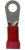 PV8-10RX-TY, Terminals VYL-RING 8 RED #10 PV8-10RX-TY, Terminals VYL-RING 8 RED #10