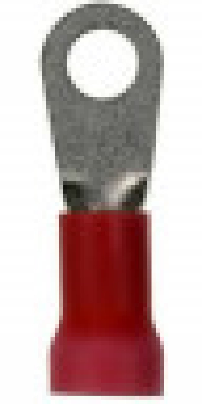 PV8-10RX-TY, Terminals VYL-RING 8 RED #10 PV8-10RX-TY, Terminals VYL-RING 8 RED #10