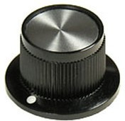 41006-2В, Ручка металлическая (пластиковая вставка), d25.4 мм