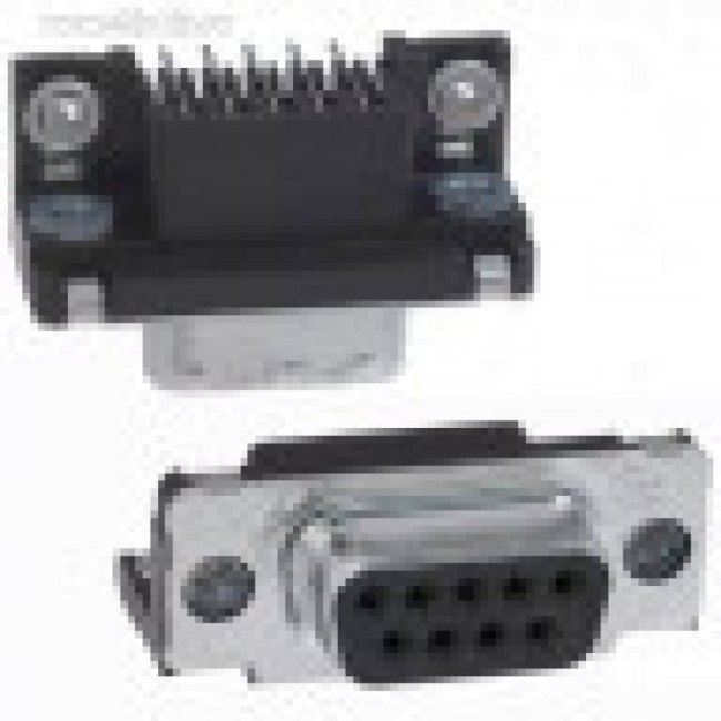 5747844-4, D-Sub Standard Connectors RECP FRNT MTL SHL 9P