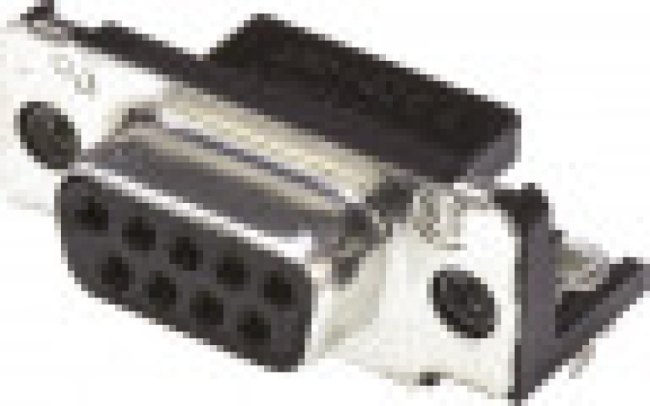 5747844-4, D-Sub Standard Connectors RECP FRNT MTL SHL 9P