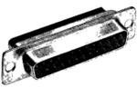 DBC-25S FO, Conn D-Sub SKT 25 POS Crimp ST Cable Mount 25 Terminal 1 Port