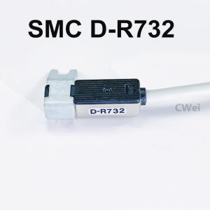 D-R732, Reed Pneumatic Cylinder Actuator Switch, D-R7 Series, 24 V dc, 100 V ac, with LED indicator