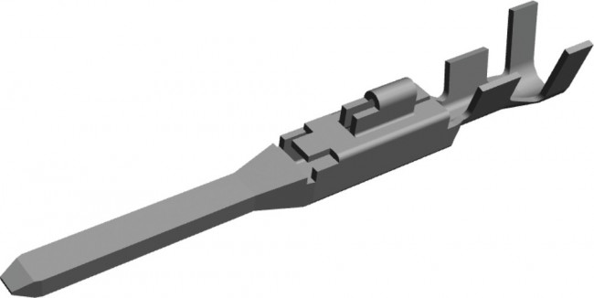 175154-1, Прямоугольный контакт питания, Universal Power, Контакты с Покрытием из Олова, Медный Сплав