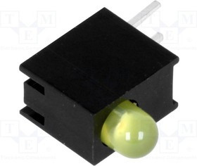 H30E-1YD, LED; в корпусе; желтый; 3мм; Кол-во диод: 1; 20мА; 60°; 1,6?2,6В