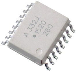 ACPL332J-500E, SOIC16 ACPL332J-500E, SOIC16