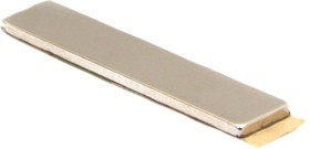 Неодимовый магнит прямоугольник 50х10х2 мм с клеевым слоем