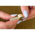 Неодимовый магнит прямоугольник 50х10х2 мм с клеевым слоем