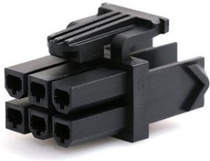 172708-0006, Headers &amp; Wire Housings MINIFIT TPA2 6CKT DR REC HSG 4.2MM 94V-0 LH