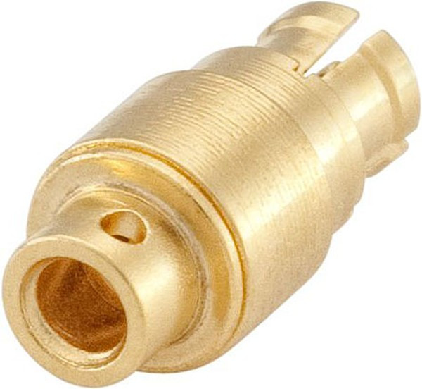 186729, jack Cable Mount SMP Connector, 50, Crimp Termination, Straight Body 186729, jack Cable Mount SMP Connector, 50, Crimp Termination, Straight Body